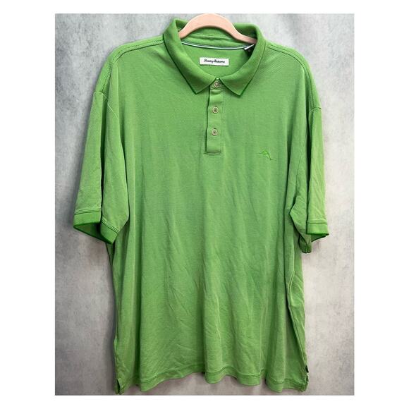 Vintage Tommy Bahama  Paradise Cove Short Sleeve Men Polo Shirt Size XXL - Picture 3 of 12